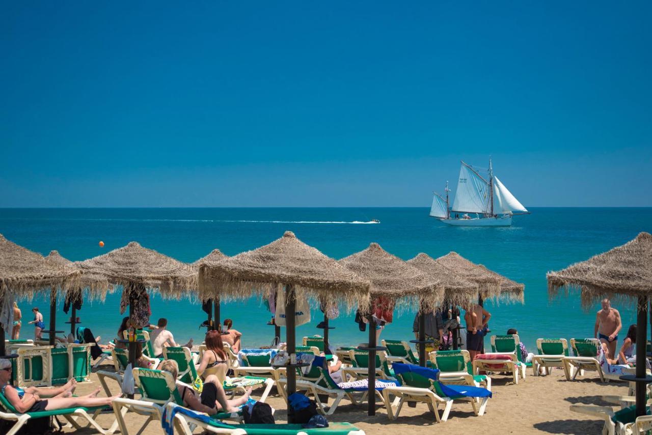 Benal Beach, Luxury Sea & Mountain View Beachside 1 Bedroom Apartment Benalmádena Eksteriør billede